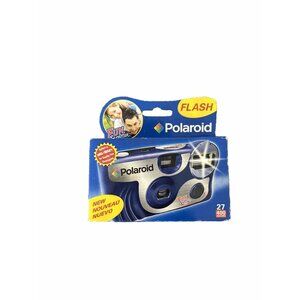 Polaroid Fun Shooter 400 ASA/ISO 27 exposure flash camera Potable EXP 2008